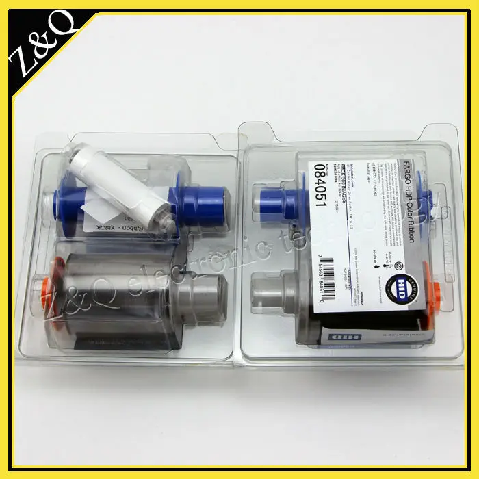 Fargo84051 YMCK цветная лента для использования с HDP5000 id pvc карточные принтеры|84051 fargo|fargo