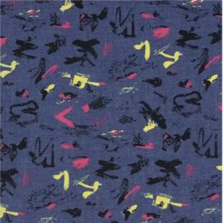 col2-140cmx100cm 140x100 см, 1 шт., джинсовая ткань, хлопок, метр, тонкая, мягкая, хлопковая джинсовая ткань, принт Микки, звезда, сделай сам, одежда для шитья - Цвет: col2-140cmx100cm