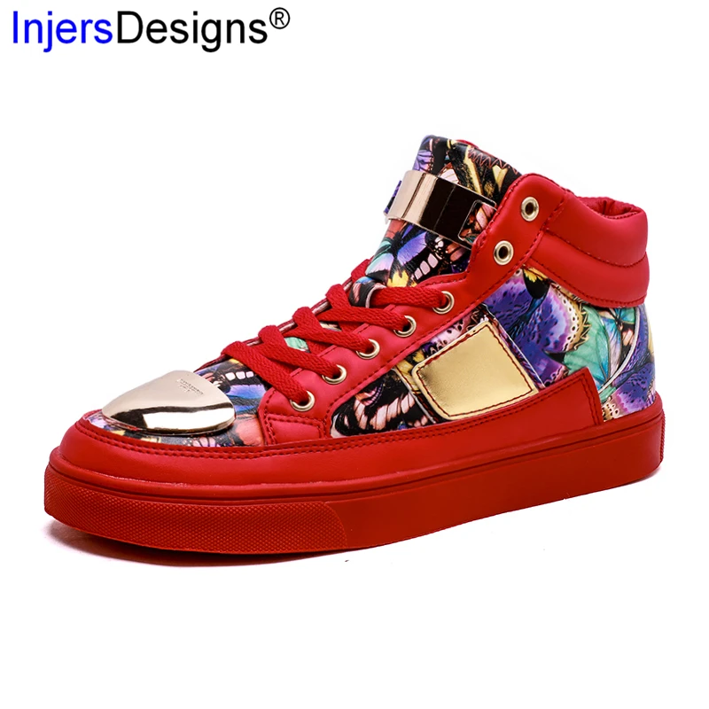 

New Arrival Men Skateboarding Shoes Fashion Metal High&Low Top Sneakers China Style Mens Trainers Shoes Casual Shoes Size 39-44