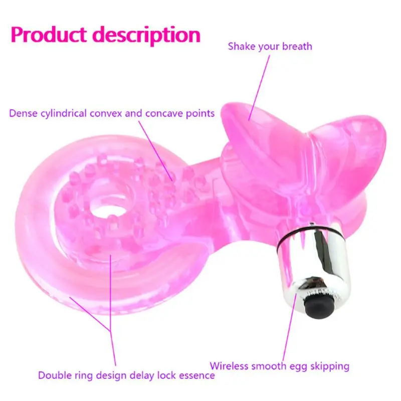 Soft Penis Ring Vibrating Stimulation Delay Ejaculation Hard Erection Female Clitoris Massaging Adult Male Sex Toy | Красота и