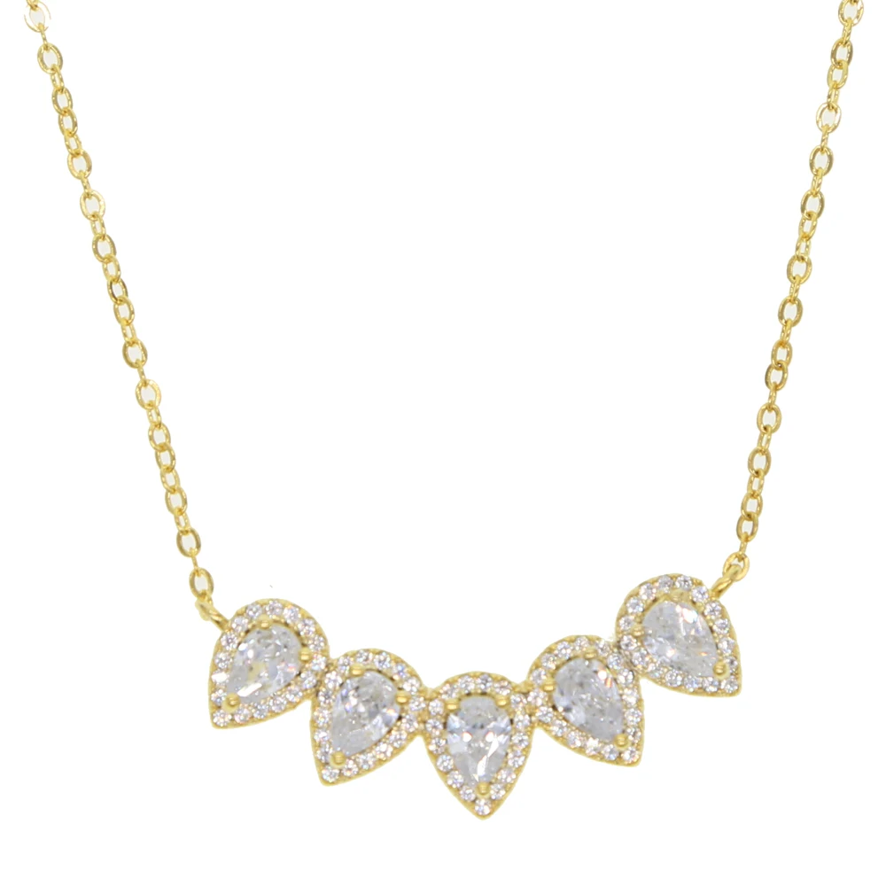 2021 г. преувеличенная мода богемный хит лета подвеска в виде капли воды ожерелье с