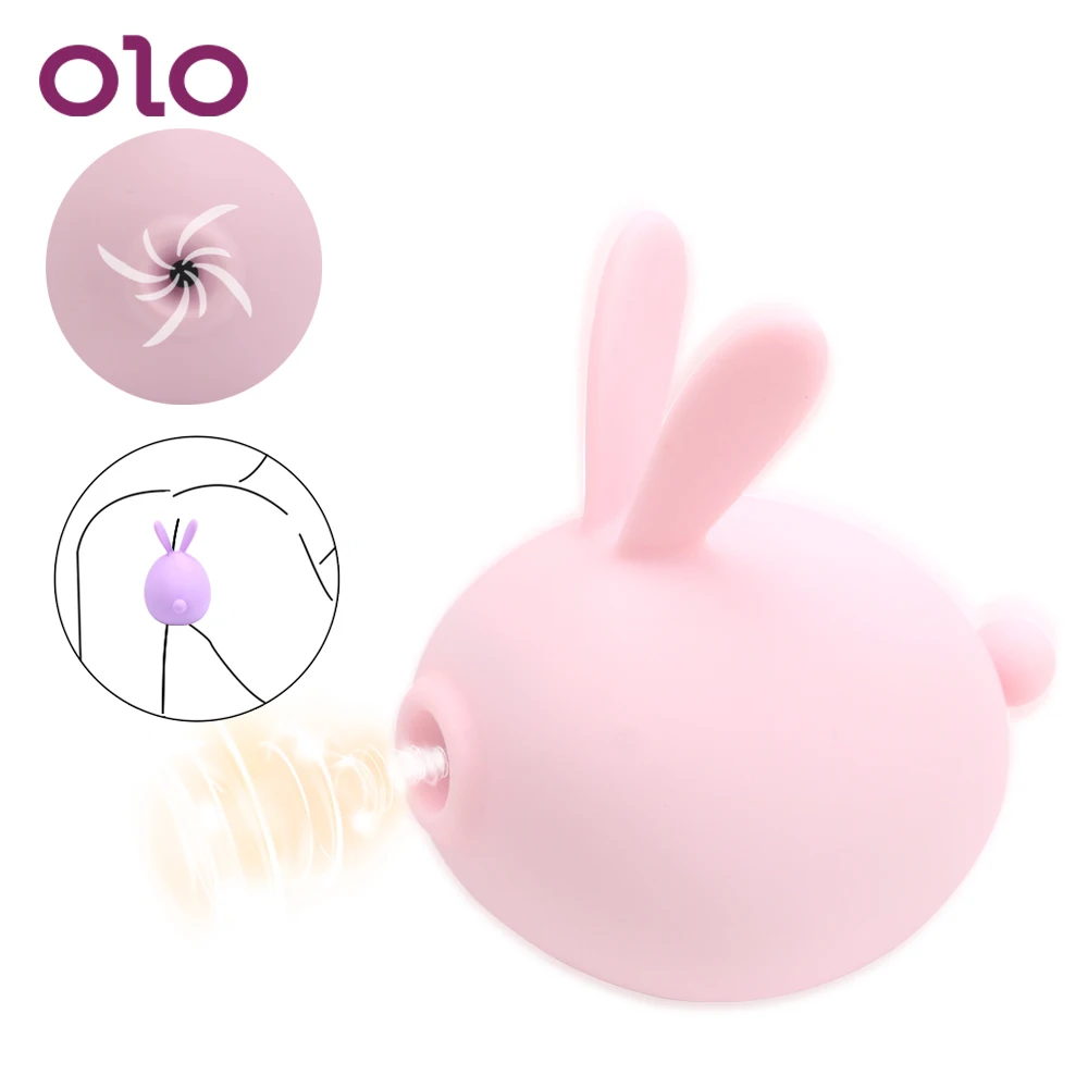 Фаллоимитатор OLO Rabbit вибратор для сосков массажный Стимулятор клитора и вагины
