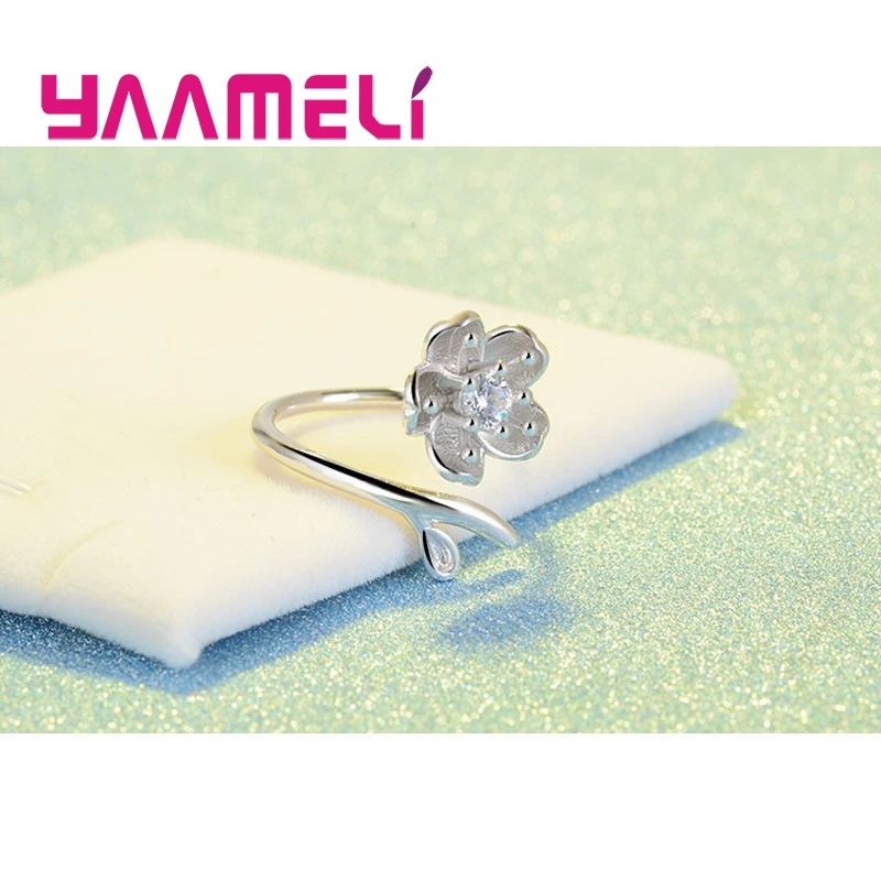 Женское кольцо из серебра 925 пробы в романтическом стиле|925 sterling silver ring|sterling ringssilver