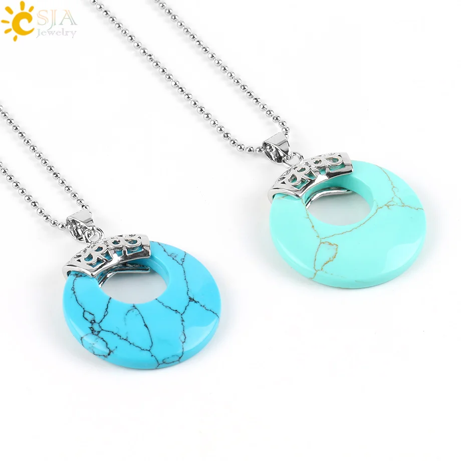 CSJA подвески для ожерелья с искусственными кристаллами женщин и мужчин ажурные