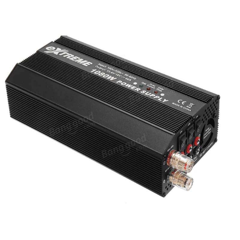 SKYRC Экстрим БП 1080 Вт 18В 60A Питание адаптер Портативный вентилятор охлаждения для ISDT T8 я Зарядное устройство X6 308 4010 Зарядное устройство высокого Выход