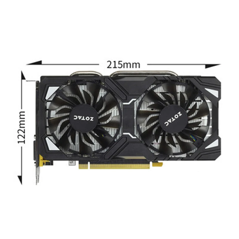 Видеокарта ZOTAC оригинал GTX 1060 3 ГБ графический процессор видеокарта для GeForce nVIDIA