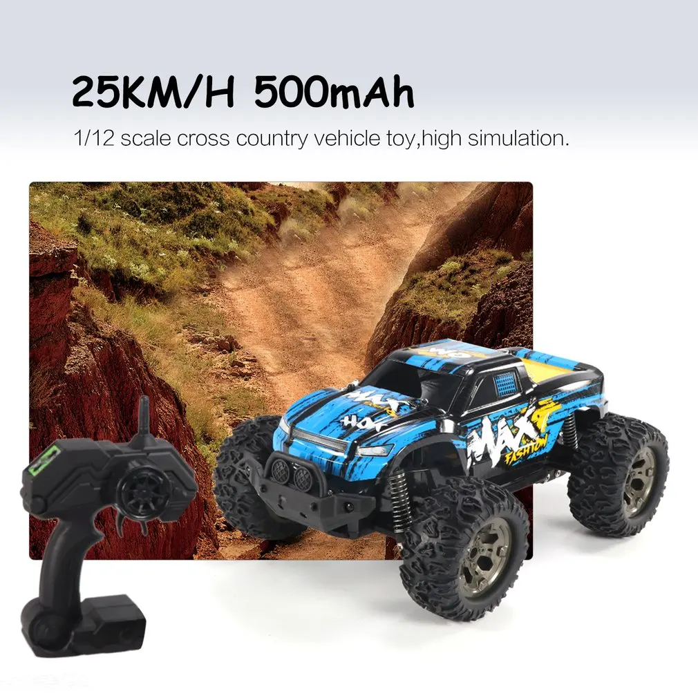 1/12 RC автомобиль, альпинистский автомобиль, внедорожник, привод Bigfoot, модель дистанционного управления, внедорожный автомобиль, игрушки для мальчиков, подарок для детей