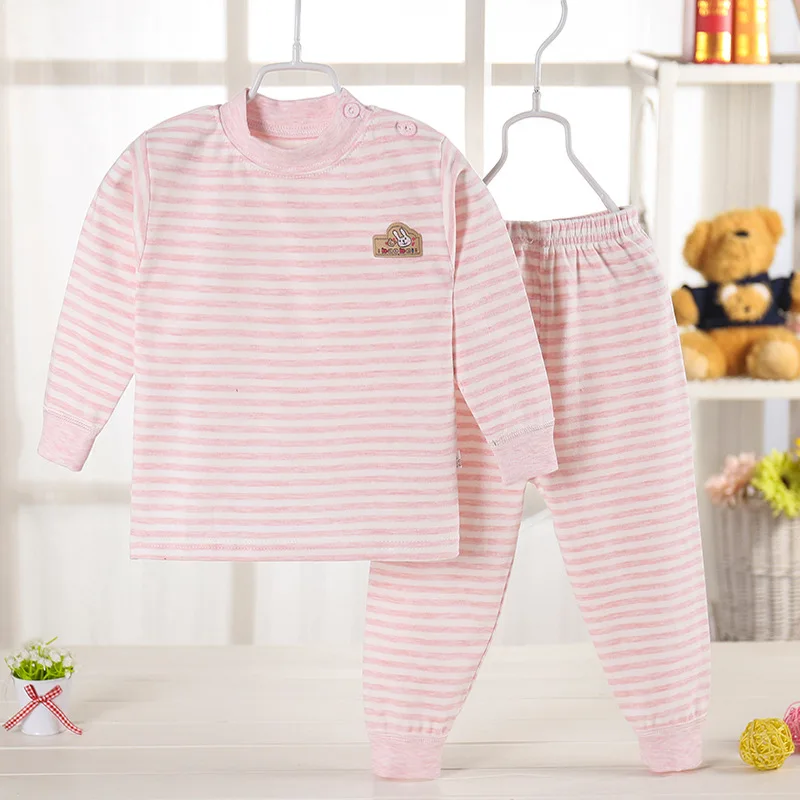 New Autumn Children Baby Boys Girls Clothing Sets Tracksuit 2PCS Cotton Sport Suit Cartoon T-Shirt+Pants Kids Clothes Set | Детская