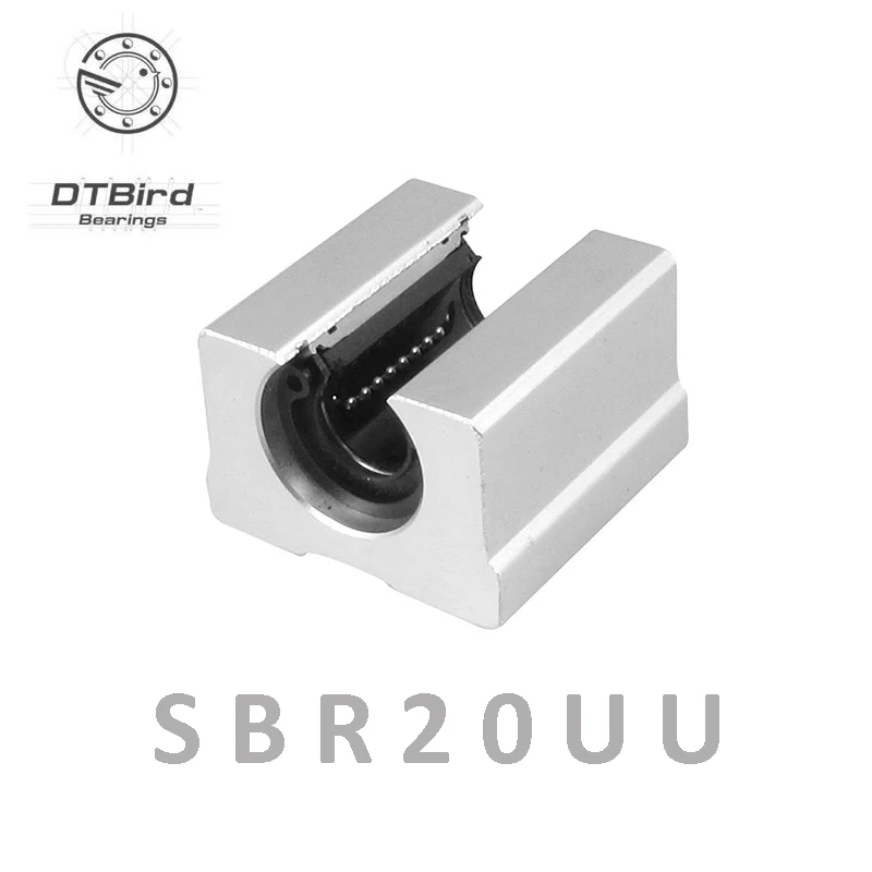 Линейные подшипники SBR20UU SBR20 8 шт. 20 мм|linear 20mm|block blockblocks pcs |