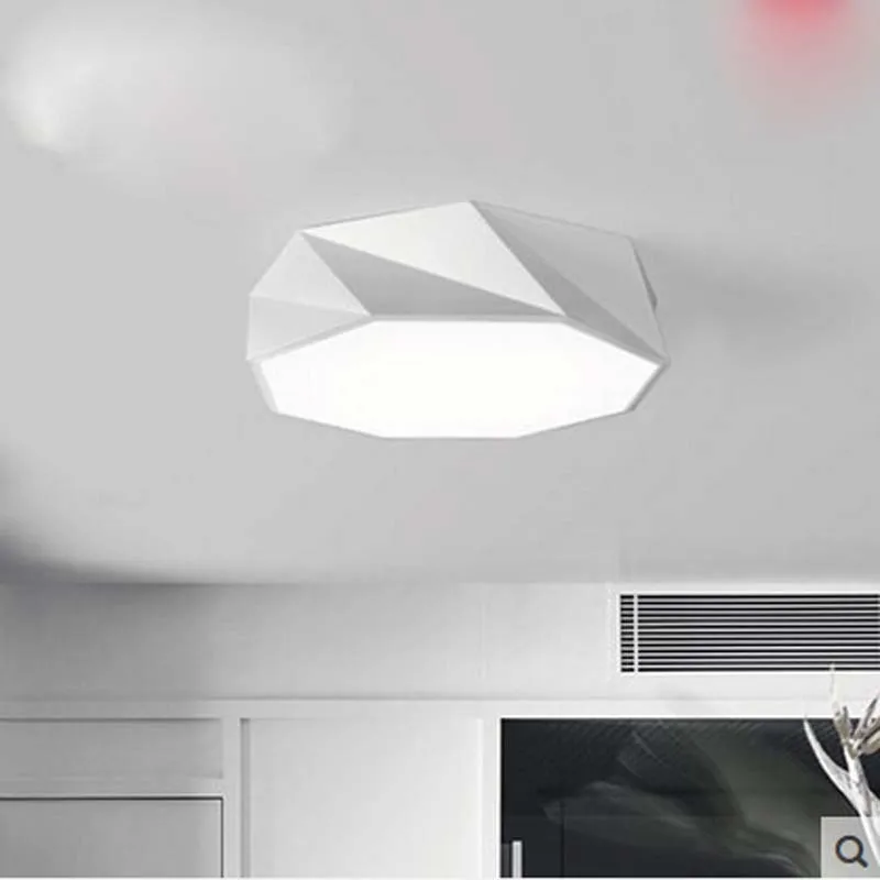 Z современный простой потолочный светильник геометрический дизайн креативный