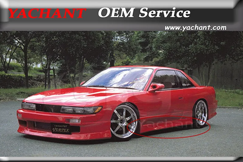 Аксессуары для стайлинга автомобиля боди из стекловолокна FRP боковые юбки