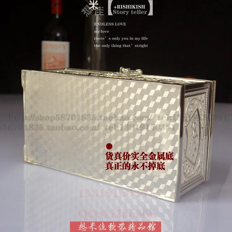 Бутиковая коробка для полотенец Rumidjah полностью Металлическая Европейская белая