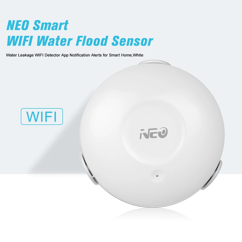 Умный Wi Fi датчик утечки воды/потока детектор воды приложение уведомлений