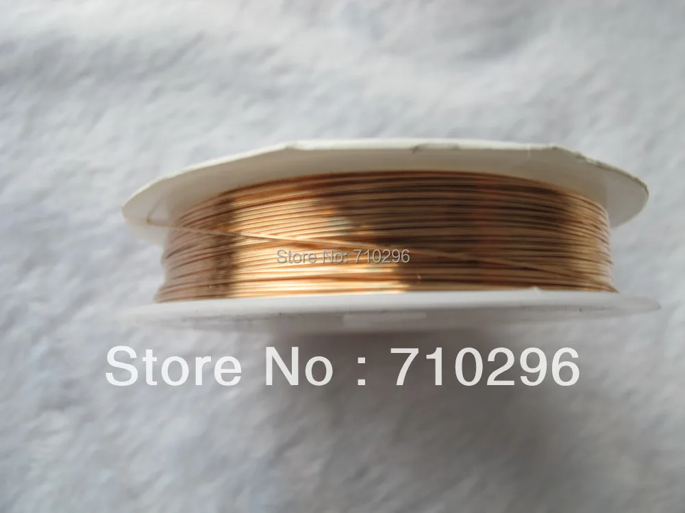 Оптовая продажа 5 рулонов/партия проволока из красной медной проволоки 0 мм