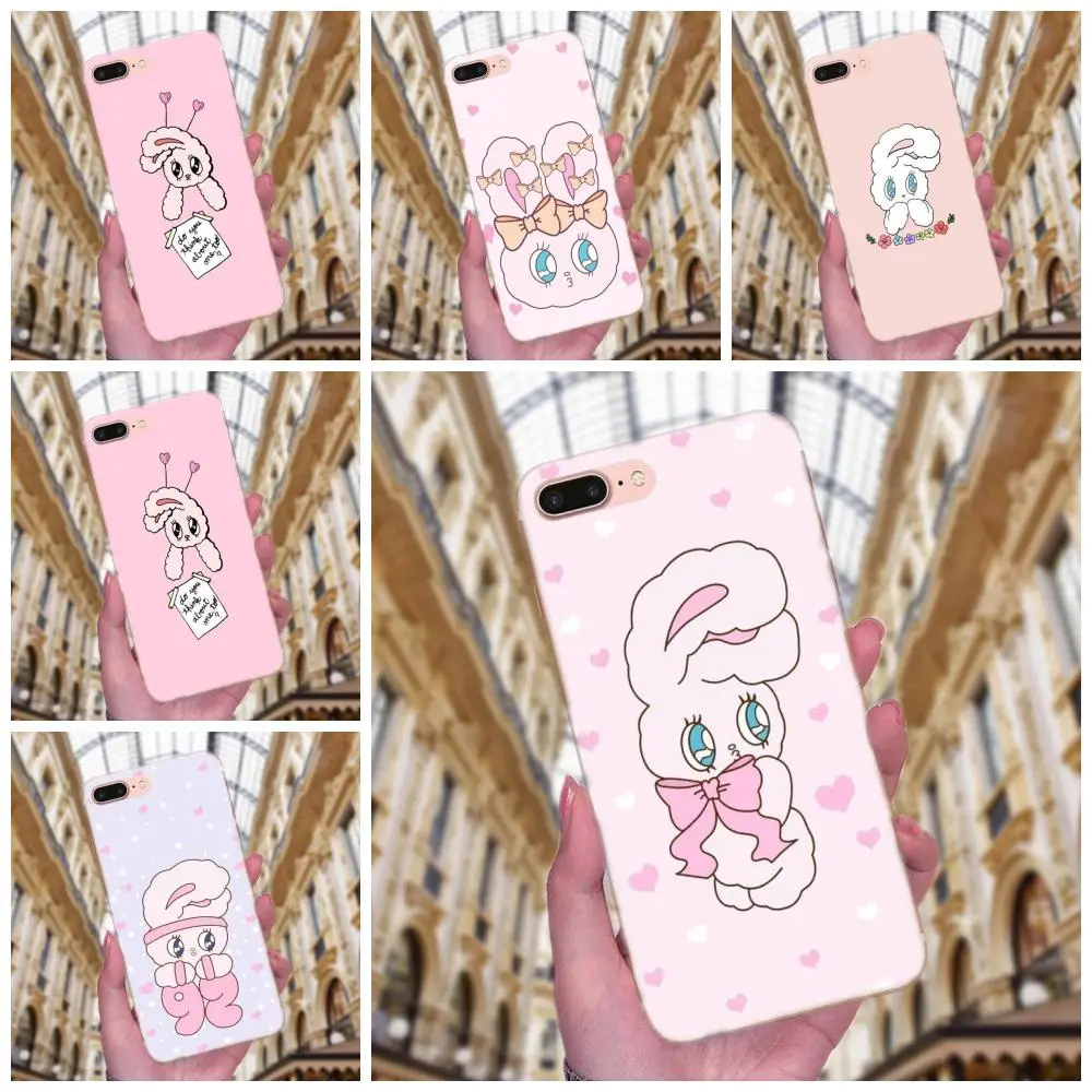 Розовый корейский Chuu Esther Kim Rabbit для Huawei P7 Honor 4C 5A 5C 5X 6 6C 6A 6X 7 7X 8 9 V8 V10 Y3II Y5II Y6II G8 Play Lite |