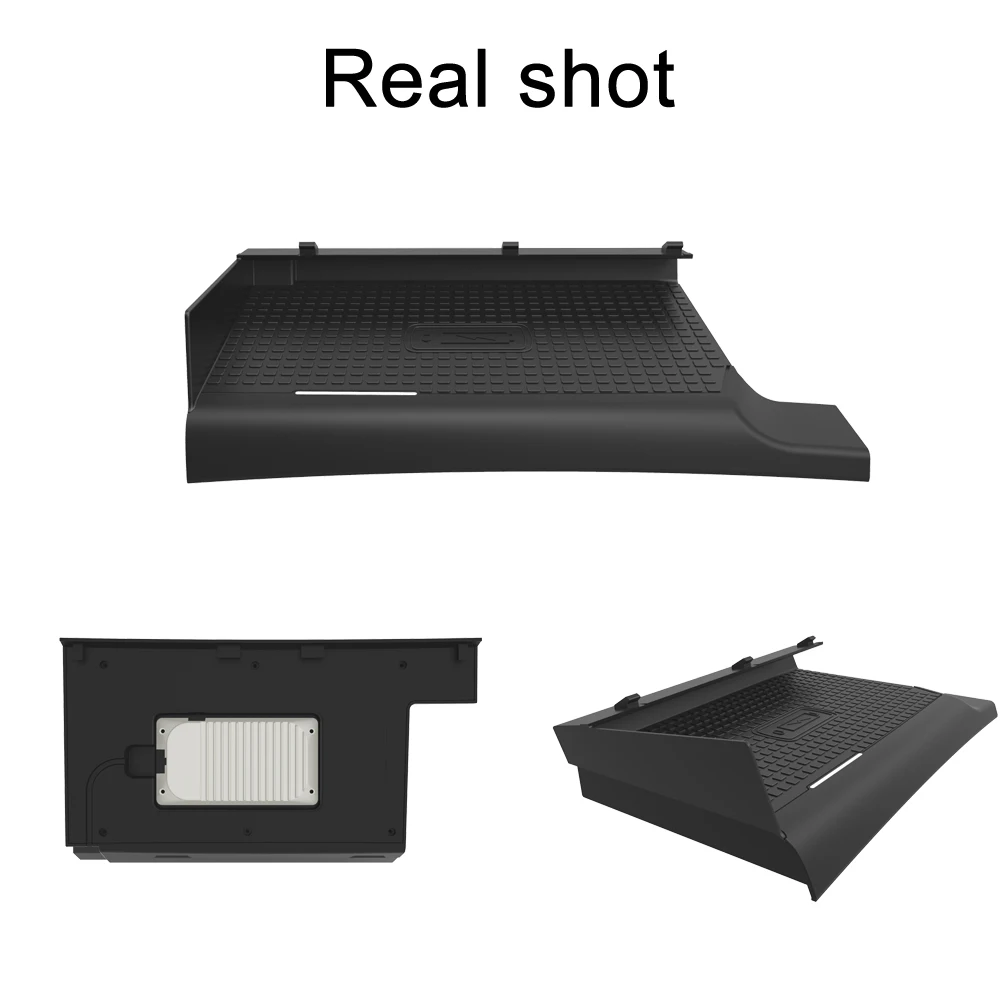 QI Беспроводное Автомобильное зарядное устройство для Land Rover Discovery 5 2017 2019