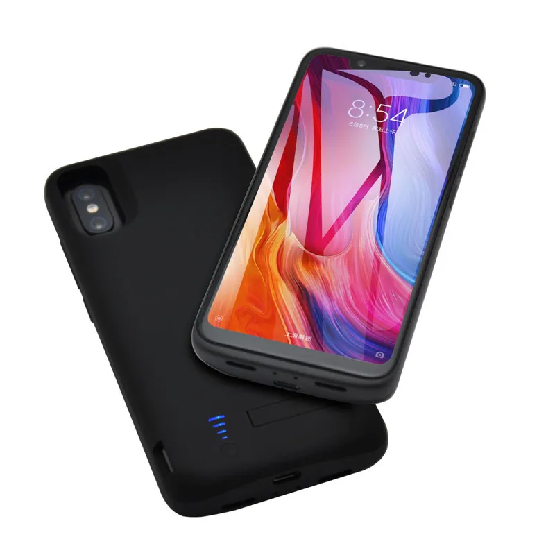 2020 6000 мАч ультратонкий внешний резервный блок питания чехол для Xiaomi Mi 8 9 Mix 2S 3 Mi6 6X