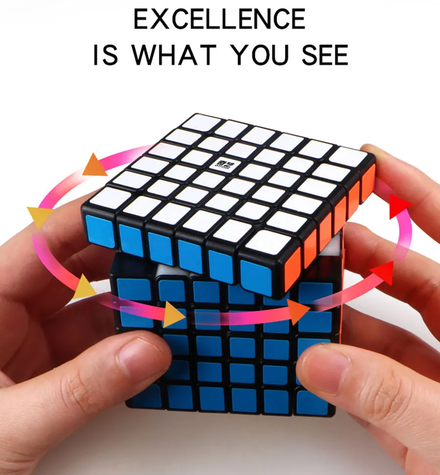 Магический куб puzzl QiYi(XMD) QiFan S 6x6x6 6x6 Профессиональный скоростной кубик Обучающие игрушки twist wisdom Чемпион соревнования куб Z