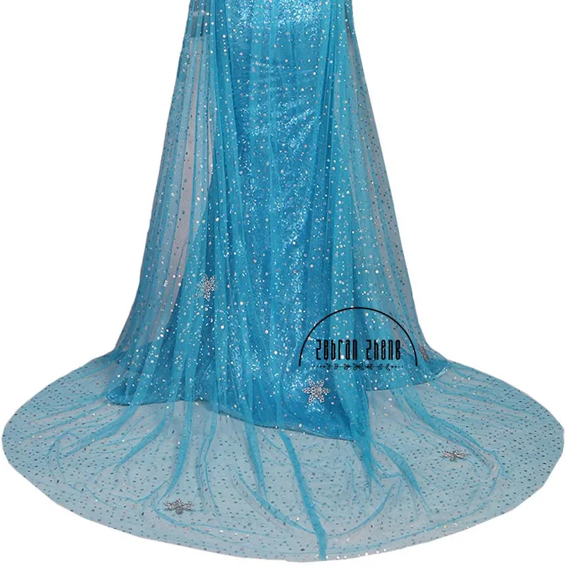 Карнавальный костюм королевы фильма Эльзы модное платье на Хэллоуин для женщин и