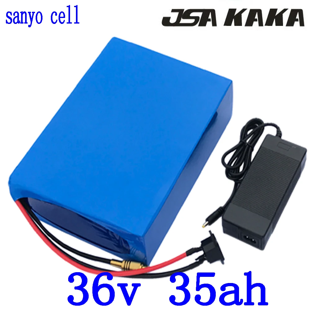 

Аккумулятор для электровелосипеда sanyo, 36 В, 35 А · ч, 36 В, 1000 Вт, 1500 Вт
