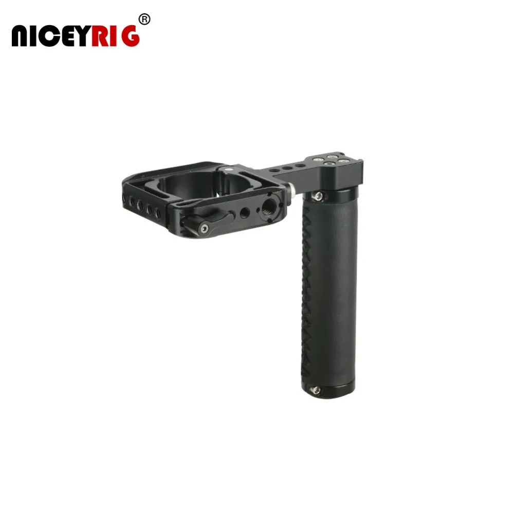 Niceyrig верхняя кожаная ручка с холодным башмаком 1/4 &quot1/4&quot винтовой резьбовой