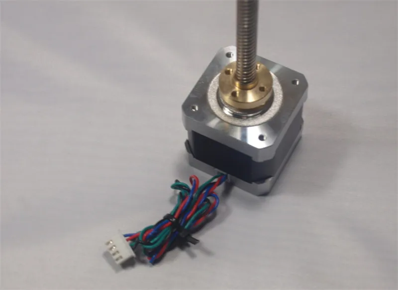 Ultimaker 2 Extended X/Y/Z axis+extruder stepper motor kit/set for DIY D printer Z-Motor with 400mm Trapezoidal Lead Scr