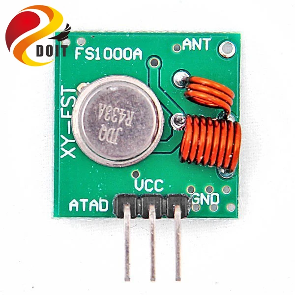 Фото 1 пара 433 мГц RF передатчик и приемник модуль ссылка комплект для Arduino/ARM/MCU WL DIY