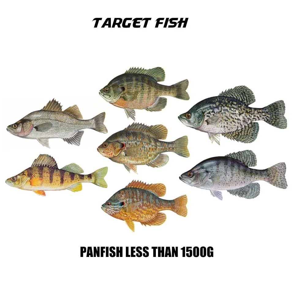 50pcs/ lots small fishing hooks for panfish perch trout sunfish bluegrill crucian barbed and no barb fishhook for stream fishing