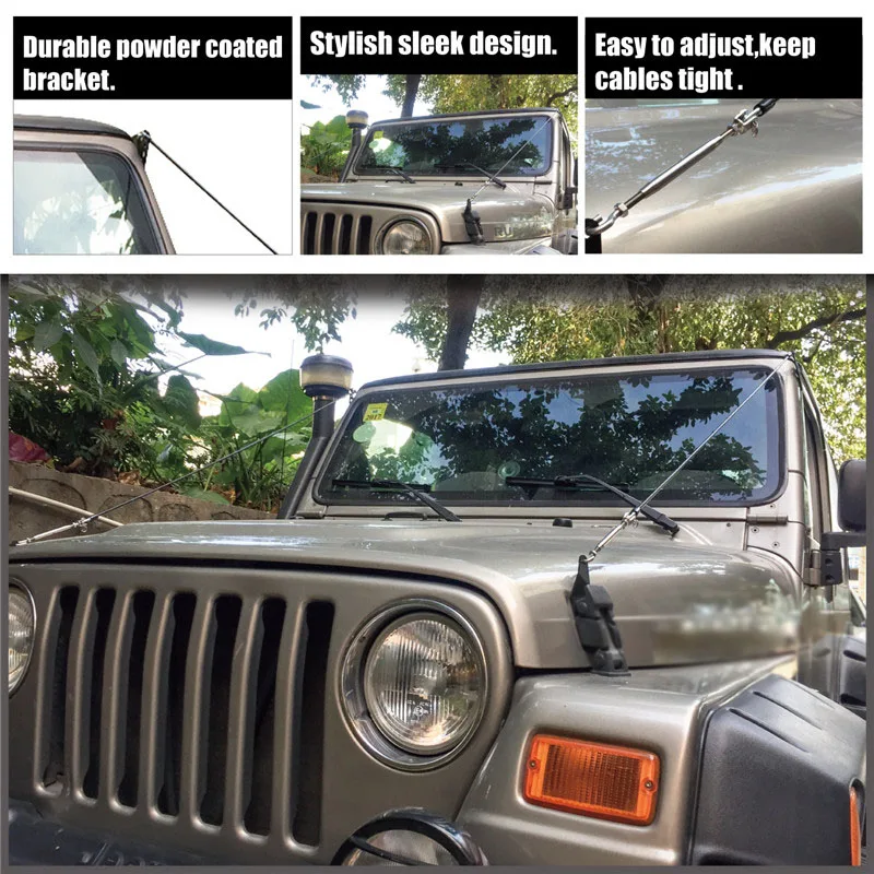 Для Jeep Wrangler TJ автомобильный конечный подъемный комплект устойчив к царапинам