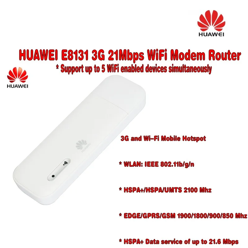 HUAWEI E8131 3G WiFi модем маршрутизатор и USB ключ|huawei e8131|3g usbusb dongle 3g |