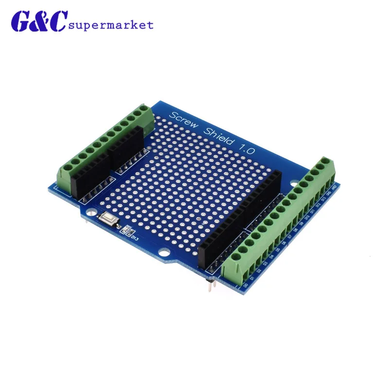 Прото Винт Щит V2/V3 Собранный прототип терминал Плата расширения для Arduino UNO R3