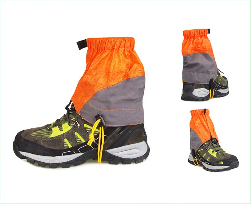 orange color G02 походные гетры для походов и дождя, снега, походов, прогулок, снега, гетры, гетры для ног - Цвет: orange color