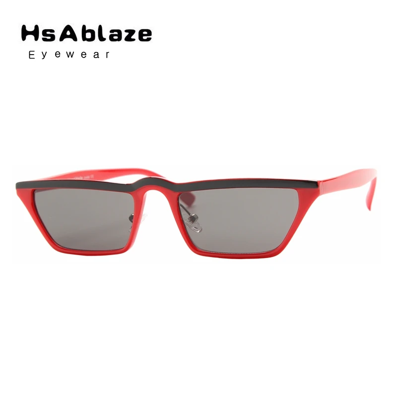 Hsablaze очки Роскошные кошачий глаз Солнцезащитные для женщин Для Италия Брендовая