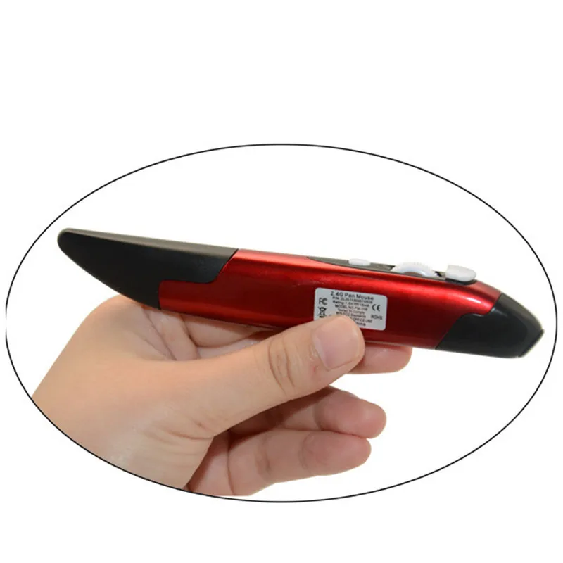 Беспроводная usb мышь Basix mini 2 4 ГГц карманная ручка для рисования с точечным