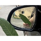 1 пара непромокаемые пленка для автомобиля, защита от воды и тумана Анти-туман покрытие непромокаемые, поглощая формальдегид зеркало заднего вида зеркальная защитная пленка