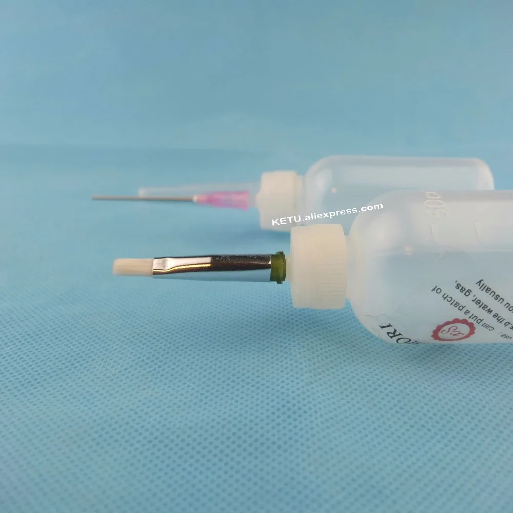 2 шт. набор дозатора для клеевой краски и т. Д. Наконечник иглы наконечник щетки |