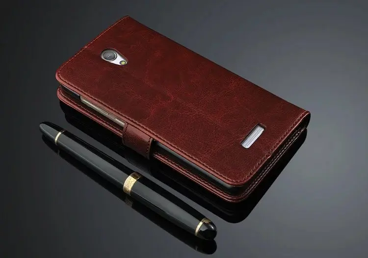 Высококачественный кожаный чехол книжка для Highscreen Power Five 5/Power 5 Pro (5 0 &quot) винтажный