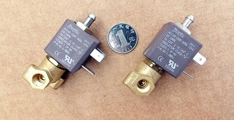 Электромагнитный клапан: высокотемпературный/латунный/двухпозиционный 3