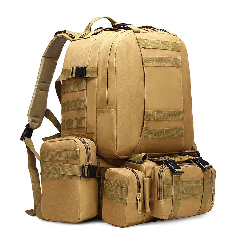 YOUGLE 50L портативный тактический военный рюкзак, рюкзак для кемпинга, походная сумка