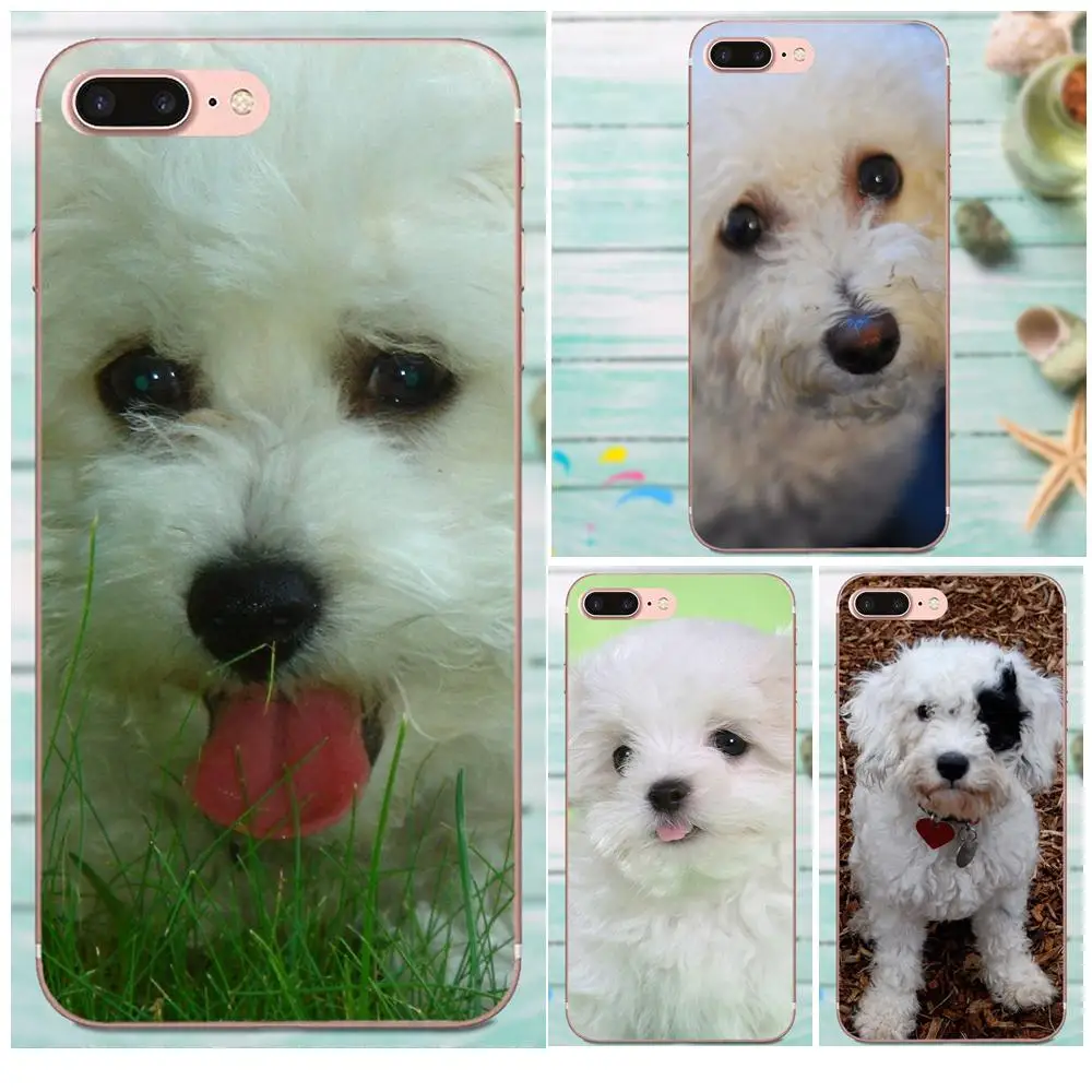 Индивидуальный мобильный телефон корпус TPU Bichon Frise Dog Для Xiaomi Note 3 4 Mi3 Mi4 Mi4C Mi4i Mi5 Mi 5S