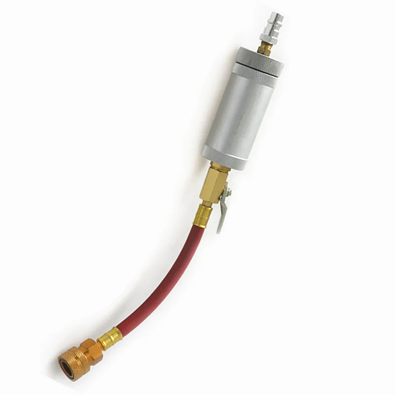 R134a Dye Refrigerant Oil Injection Freon In Line Injector With 1/4&quot Swivel Low Side New | Инструменты