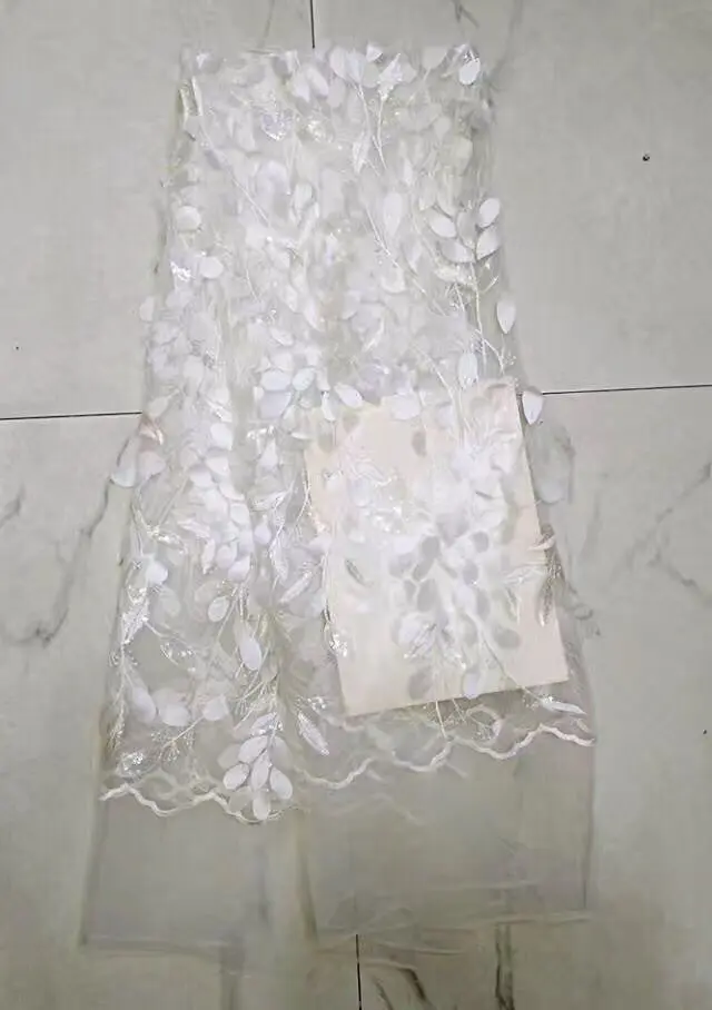 

Latest french lace pink 3D flower embroidered tulle lace fabric flower design high quality net lace