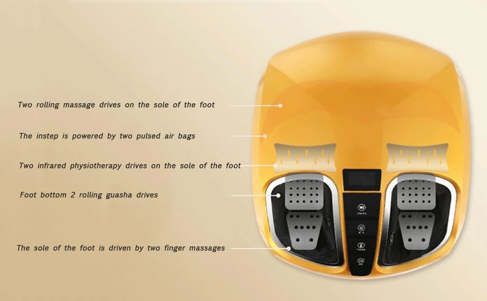Массажная машинка для ног с подушкой безопасности|acupoint massager|foot massage machinefoot |