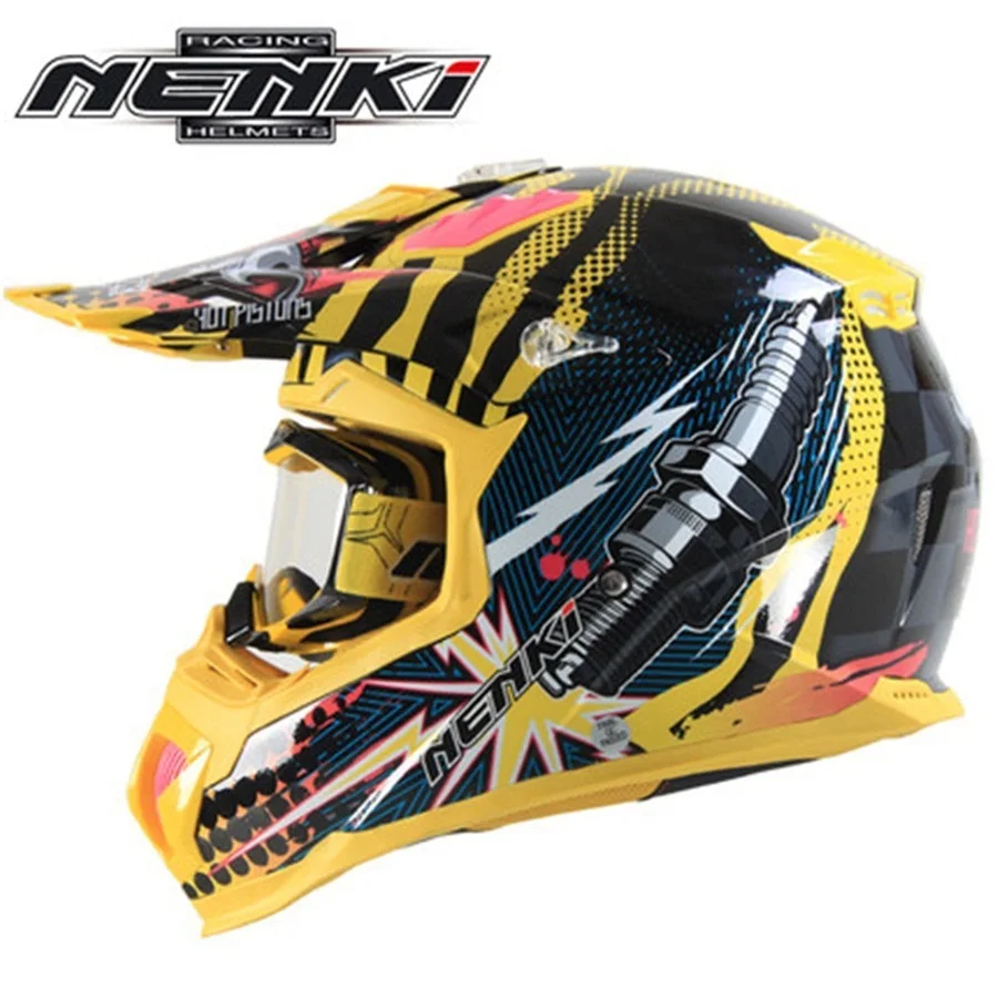 1745yellow 1 шт Полнолицевые точечные мотокроссы для мотоцикла ATV Шлемы capacete casco MX шлемы для внедорожных гонок мотоциклетный шлем - Цвет: 1745yellow