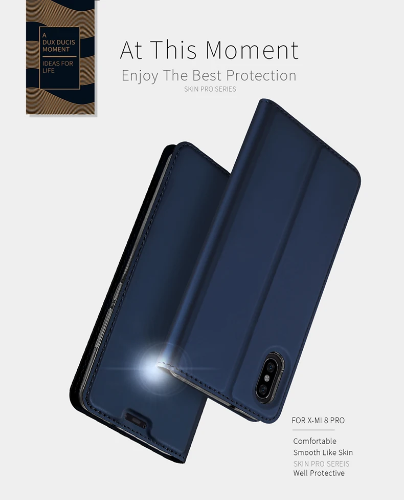DUX DUCIS флип-кейс из искусственной кожи для Xiaomi mi 8 Lite, чехол-кошелек с подставкой для Xiaomi mi 8 Lite Pro mi 8, чехол для mi 8 Pro 8 Lite Funda