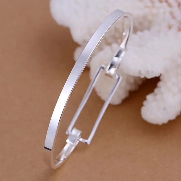 Браслет на запястье с серебряным покрытием ювелирные изделия из серебра 925 пробы