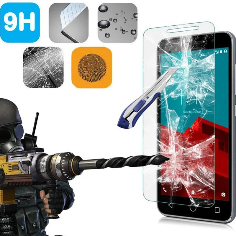 Защитное закаленное стекло GerTong для Vodafone Prime 7 Ultra 6 Grand Smart Mini 7|screen protector tempered