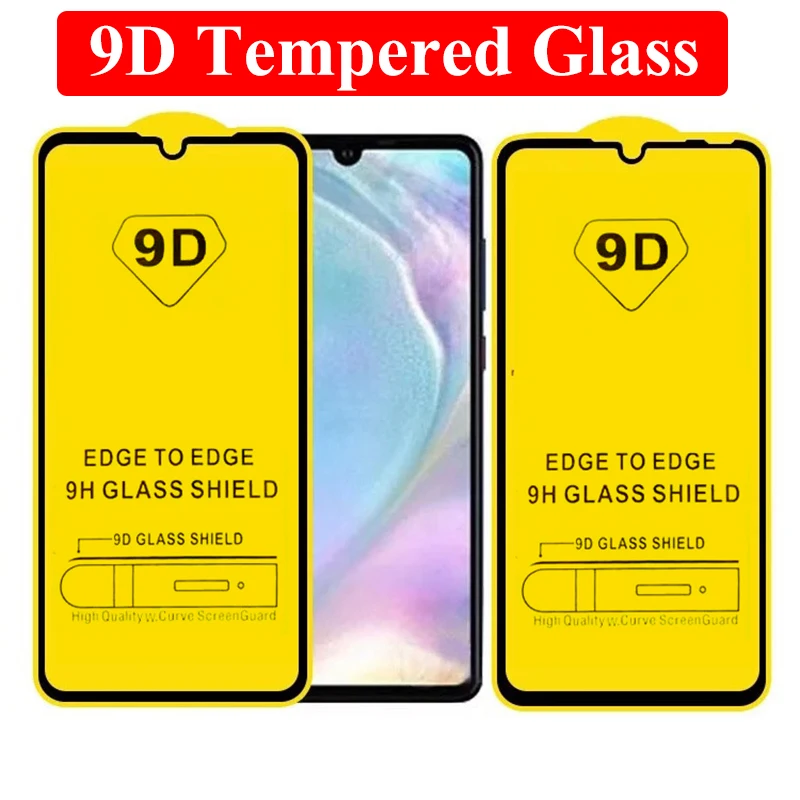 9D закаленное стекло для huawei P30 Lite Защита экрана P Smart Plus 2019 Psmart 2017 30 Защитная