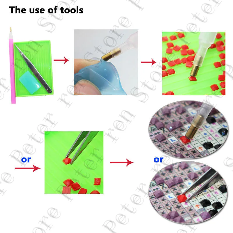Алмазная живопись Питер Рен красота 3d Мозаика иконы картина по номерам полная