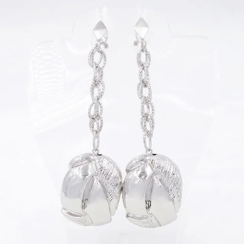 Earrings Солнечный Электрический вездеход на ДУ длинные в виде капель Висячие серьги для женщин медь высокого качества круглый лицо для вечерние свадебные повседневные - Окраска металла: Earrings